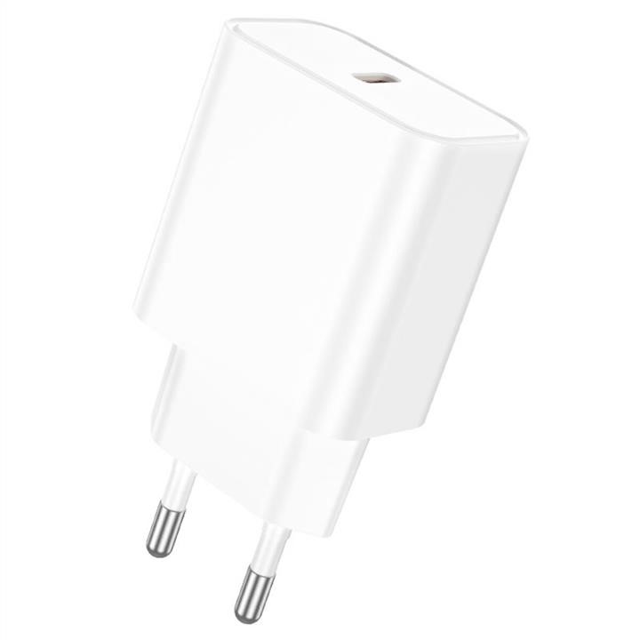 Borofone BA71AW Mains charger Borofone BA71A Power single Port PD20W charger White BA71AW: Buy near me in Poland at 2407.PL - Good price!