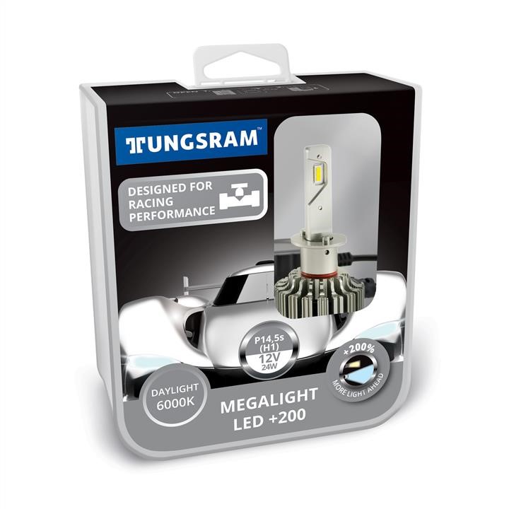 Tungsram TU60410.2K Komplet lamp LED Tungsram Megalight LED 200 12V H1 24W 6000K TU604102K: Dobra cena w Polsce na 2407.PL - Kup Teraz!