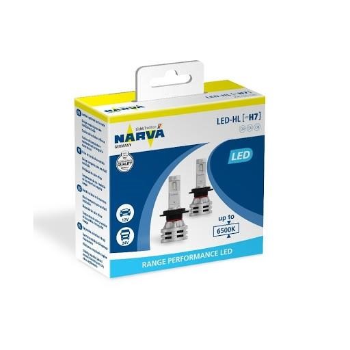 Narva 18033 Лампи світлодіодні комплект Narva Performance H7 12/24v 24W 6500K 18033: Приваблива ціна - Купити у Польщі на 2407.PL!