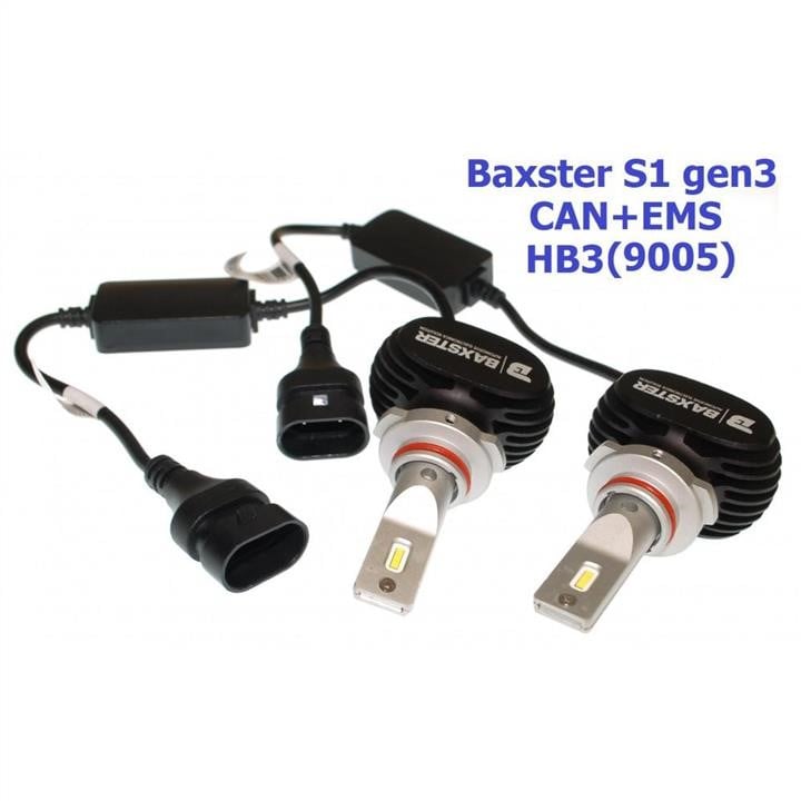 Baxster 00-00020111 Komplet lamp LED BAXSTER LED S1 gen3 HB3 5000K CAN+AMS 0000020111: Dobra cena w Polsce na 2407.PL - Kup Teraz!