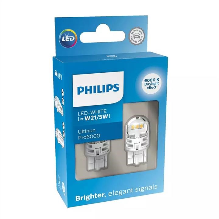 Komplet lamp LED Philips Ultinon W21&#x2F;5W 12V Philips 11066CU60X2