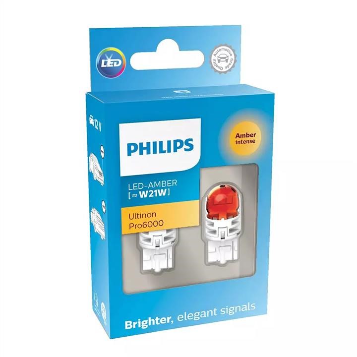 Philips 11065AU60X2 Komplet lamp LED Philips LED Ultinon WY21W Pro6000 SI 12V 11065AU60X2: Dobra cena w Polsce na 2407.PL - Kup Teraz!