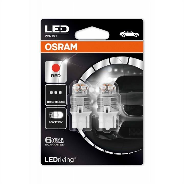 Osram 7905R-BLI2 Komplet lamp LED Osram Premium W21W 12V W3X16d 7905RBLI2: Atrakcyjna cena w Polsce na 2407.PL - Zamów teraz!