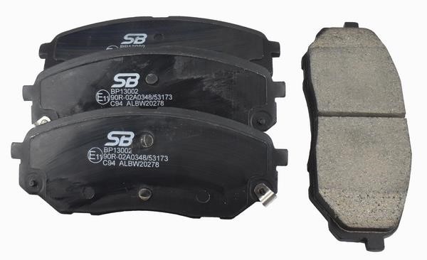 SB BP13002 Brake Pad Set, disc brake BP13002: Buy near me in Poland at 2407.PL - Good price!