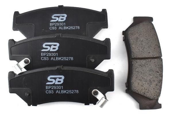 SB BP29301 Тормозные колодки дисковые, комплект BP29301: Отличная цена - Купить в Польше на 2407.PL!