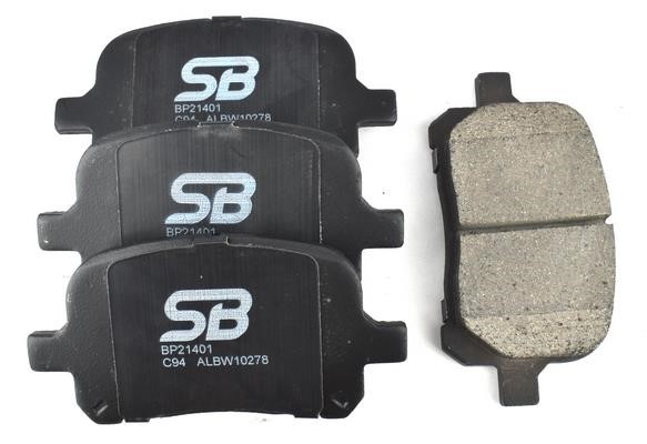 SB BP21401 Brake Pad Set, disc brake BP21401: Buy near me in Poland at 2407.PL - Good price!