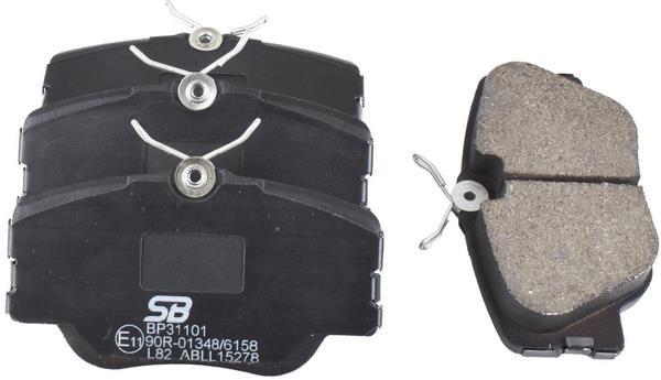 SB BP31101 Brake Pad Set, disc brake BP31101: Buy near me in Poland at 2407.PL - Good price!