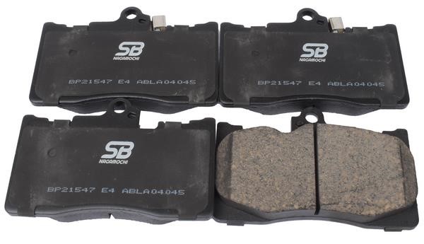 SB BP21547 Brake Pad Set, disc brake BP21547: Buy near me in Poland at 2407.PL - Good price!