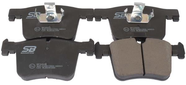 SB BP32558 Brake Pad Set, disc brake BP32558: Buy near me in Poland at 2407.PL - Good price!
