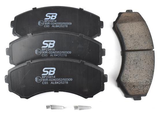 SB BP23414 Brake Pad Set, disc brake BP23414: Buy near me in Poland at 2407.PL - Good price!