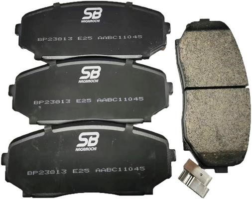 SB BP23813 Brake Pad Set, disc brake BP23813: Buy near me in Poland at 2407.PL - Good price!