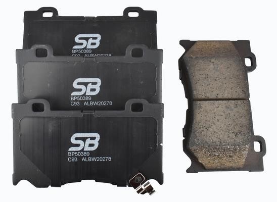 SB BP50389 Brake Pad Set, disc brake BP50389: Buy near me at 2407.PL in Poland at an Affordable price!