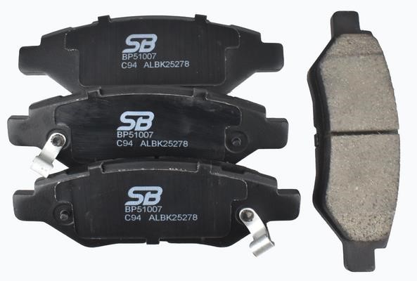 SB BP51007 Brake Pad Set, disc brake BP51007: Buy near me in Poland at 2407.PL - Good price!