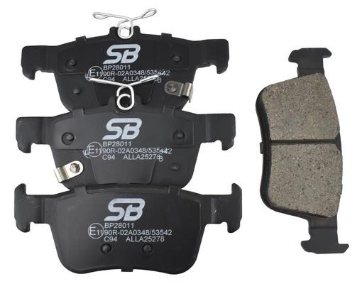 SB BP28011 Brake Pad Set, disc brake BP28011: Buy near me in Poland at 2407.PL - Good price!
