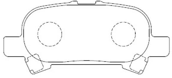 SB BP20427 Brake Pad Set, disc brake BP20427: Buy near me in Poland at 2407.PL - Good price!