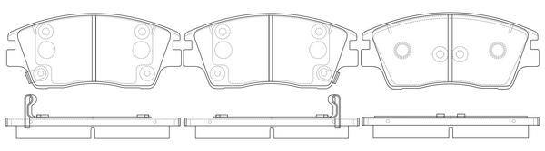 SB BP11009 Brake Pad Set, disc brake BP11009: Buy near me in Poland at 2407.PL - Good price!