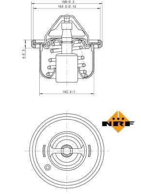 Termostat, środek chłodzący Wilmink Group WG2184807