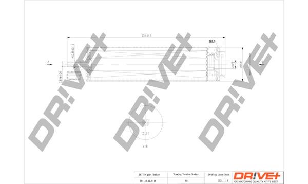 Dr!ve+ DP1110.13.0118 Fuel filter DP1110130118: Buy near me in Poland at 2407.PL - Good price!