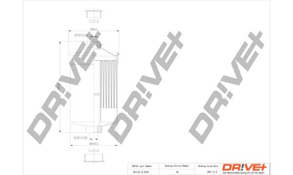 Dr!ve+ DP1110.13.0129 Fuel filter DP1110130129: Buy near me in Poland at 2407.PL - Good price!