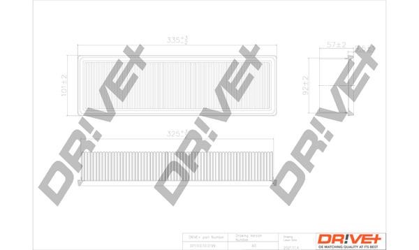 Dr!ve+ DP1110.10.0199 Air filter DP1110100199: Buy near me in Poland at 2407.PL - Good price!