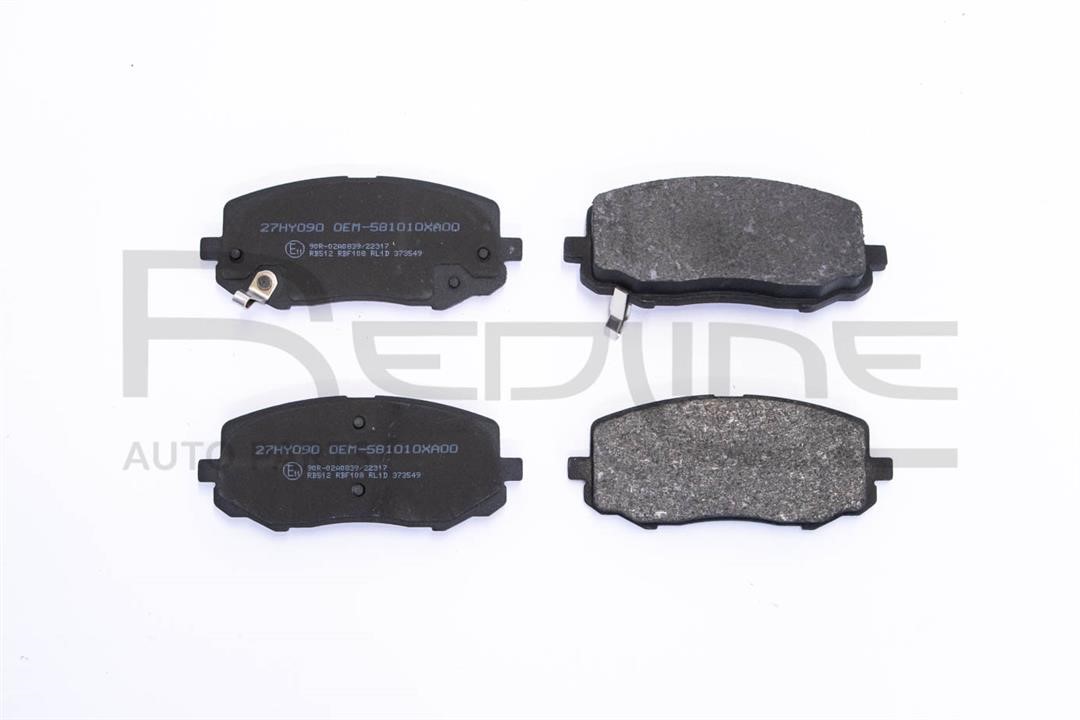 Redline 27HY090 Brake Pad Set, disc brake 27HY090: Buy near me in Poland at 2407.PL - Good price!