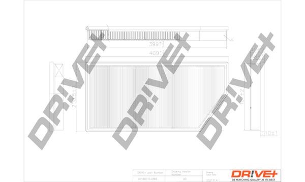 Dr!ve+ DP1110.10.0366 Air filter DP1110100366: Buy near me in Poland at 2407.PL - Good price!