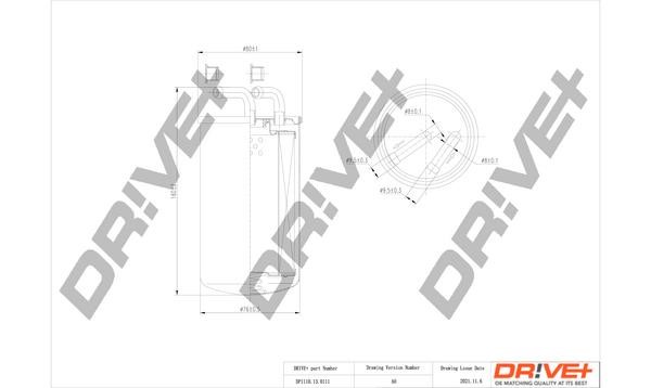 Dr!ve+ DP1110.13.0111 Fuel filter DP1110130111: Buy near me in Poland at 2407.PL - Good price!