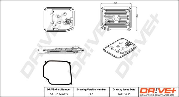 Dr!ve+ DP1110.14.0013 Комплект гидрофильтров, автоматическая коробка передач DP1110140013: Купить в Польше - Отличная цена на 2407.PL!