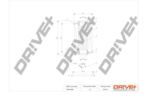 Dr!ve+ DP1110.11.0254 Масляный фильтр DP1110110254: Отличная цена - Купить в Польше на 2407.PL!