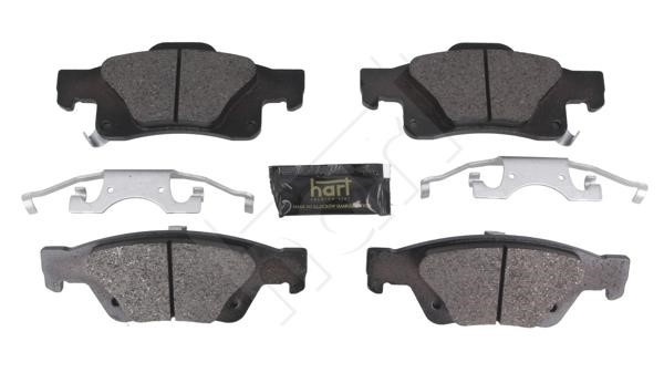 Hart 261 805 Brake Pad Set, disc brake 261805: Buy near me in Poland at 2407.PL - Good price!