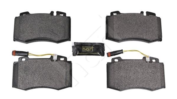 Hart 261 858 Тормозные колодки дисковые, комплект 261858: Отличная цена - Купить в Польше на 2407.PL!