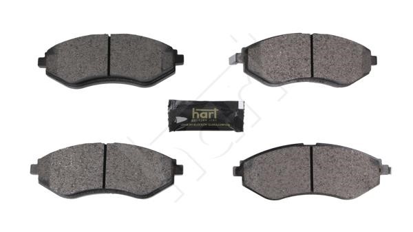Hart 261 801 Тормозные колодки дисковые, комплект 261801: Отличная цена - Купить в Польше на 2407.PL!