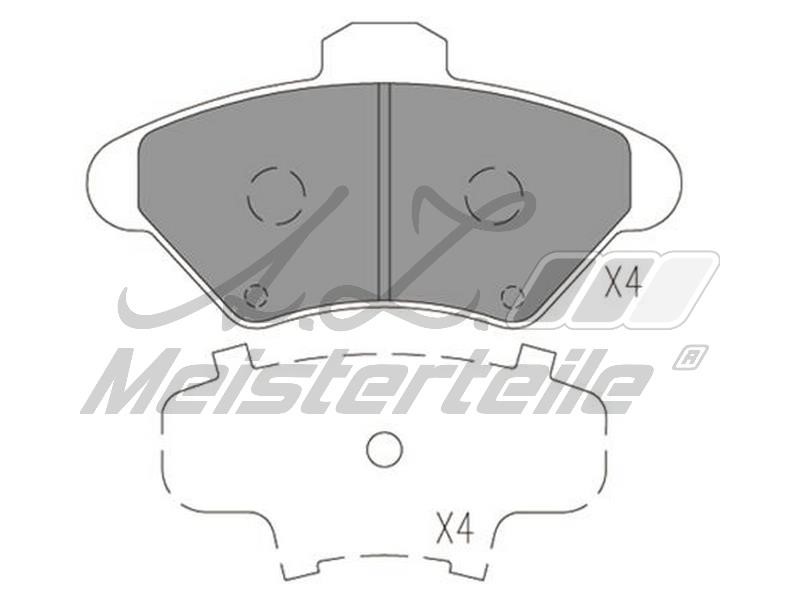 A.Z. Meisterteile AZMT-44-022-2490 Brake Pad Set, disc brake AZMT440222490: Buy near me in Poland at 2407.PL - Good price!