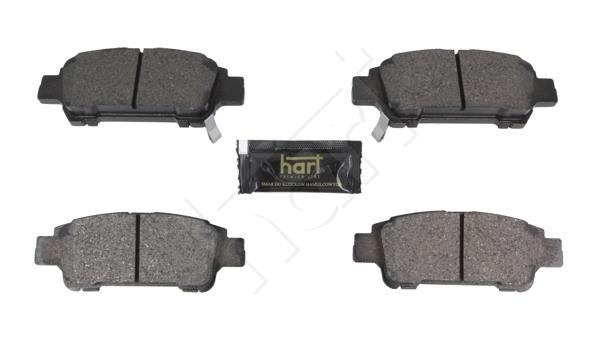 Hart 261 829 Brake Pad Set, disc brake 261829: Buy near me in Poland at 2407.PL - Good price!