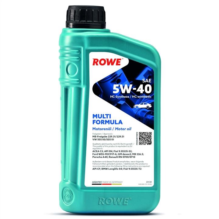 Купить Rowe 20138001099 – отличная цена на 2407.PL!