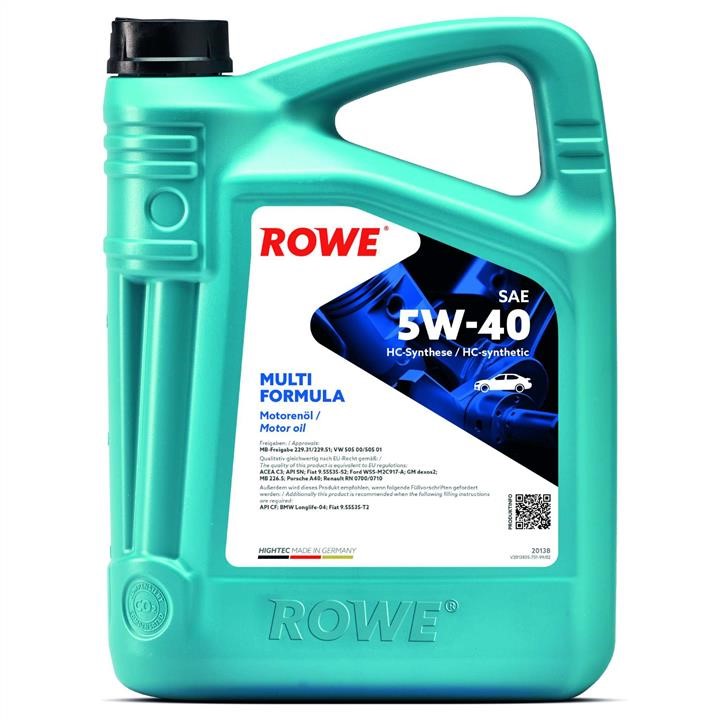 Купить Rowe 20138005099 – отличная цена на 2407.PL!