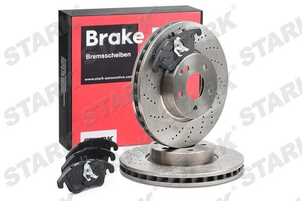 Stark SKBK-10991145 Front ventilated brake discs with pads, set SKBK10991145: Buy near me in Poland at 2407.PL - Good price!