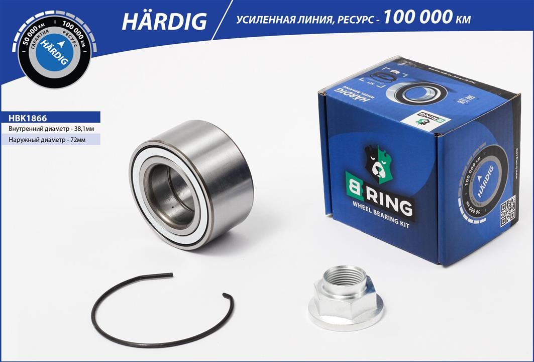 B-Ring HBK1866 Wheel bearing HBK1866: Buy near me in Poland at 2407.PL - Good price!