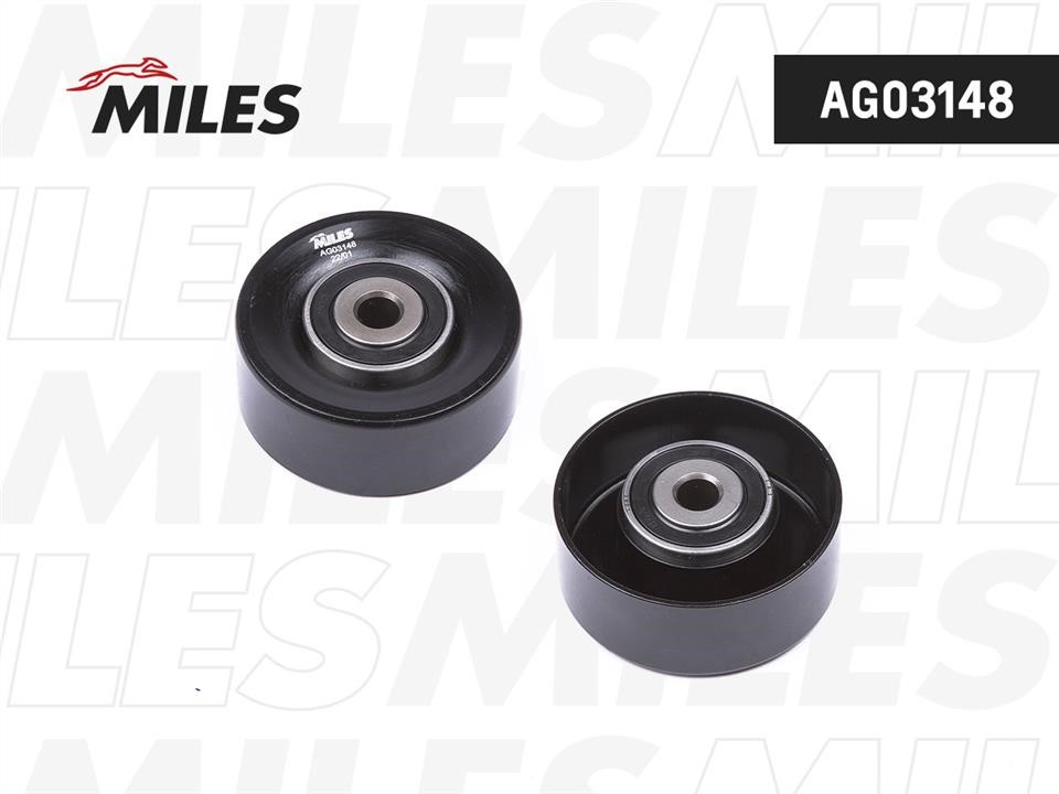 Miles AG03148 Idler Pulley AG03148: Buy near me in Poland at 2407.PL - Good price!