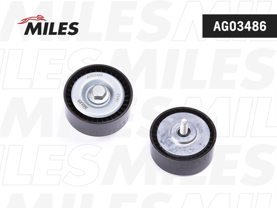 Miles AG03486 Idler Pulley AG03486: Buy near me in Poland at 2407.PL - Good price!