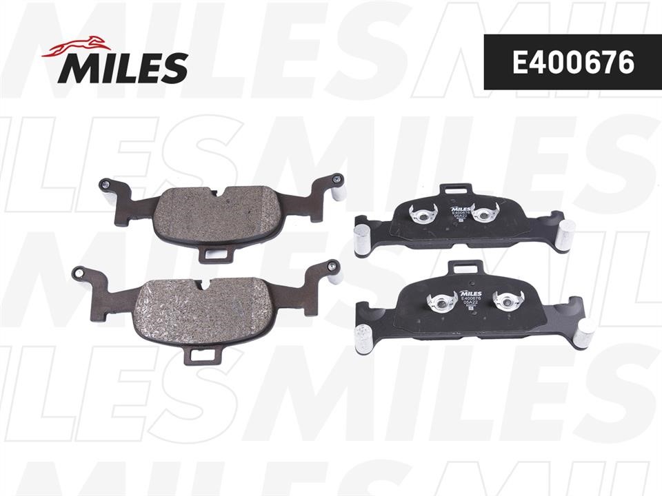 Miles E400676 Brake Pad Set, disc brake E400676: Buy near me in Poland at 2407.PL - Good price!