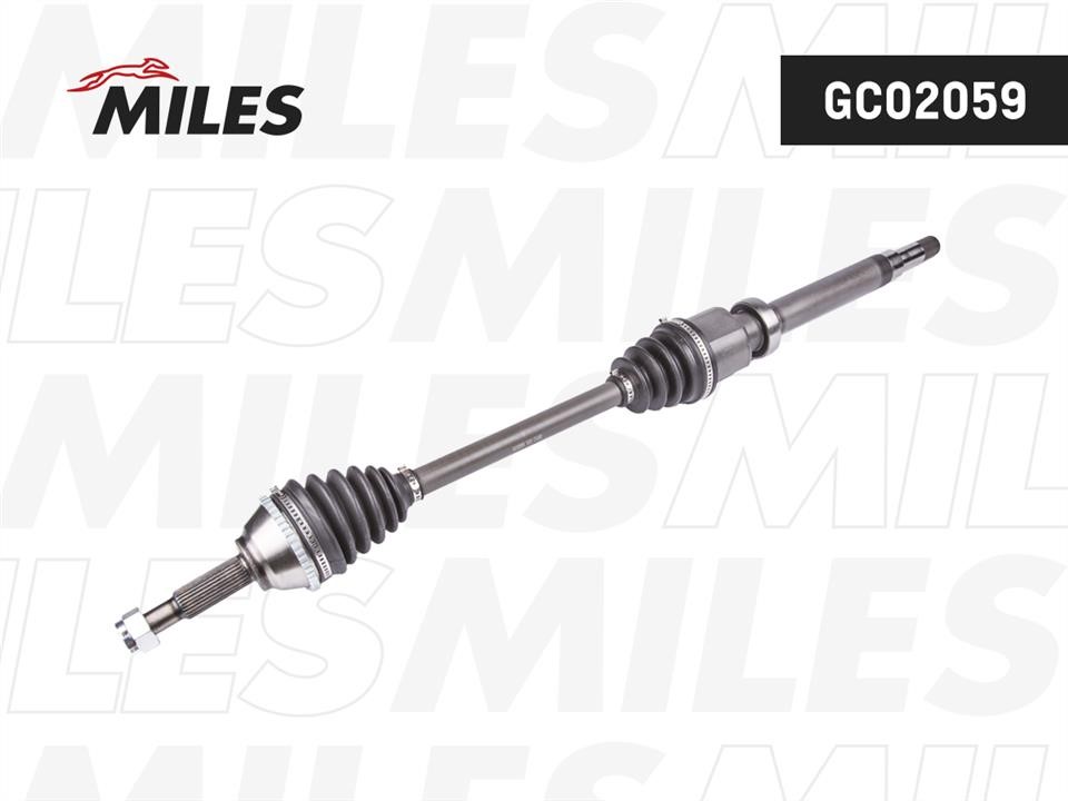 Miles GC02059 Drive shaft GC02059: Buy near me in Poland at 2407.PL - Good price!