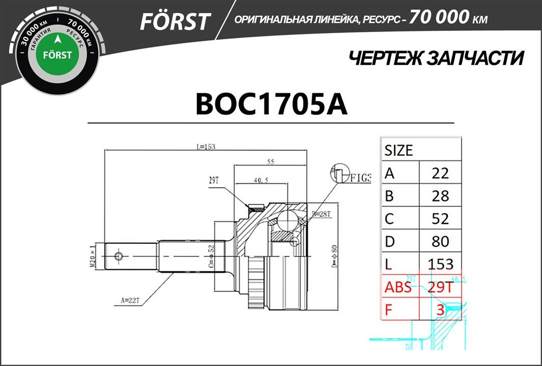 Kup B-Ring BOC1705A w niskiej cenie w Polsce!