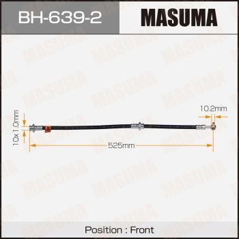 Masuma BH-639-2 Гальмівний шланг BH6392: Приваблива ціна - Купити у Польщі на 2407.PL!
