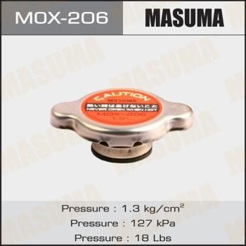 Masuma MOX-206 Cap, coolant tank MOX206: Buy near me in Poland at 2407.PL - Good price!