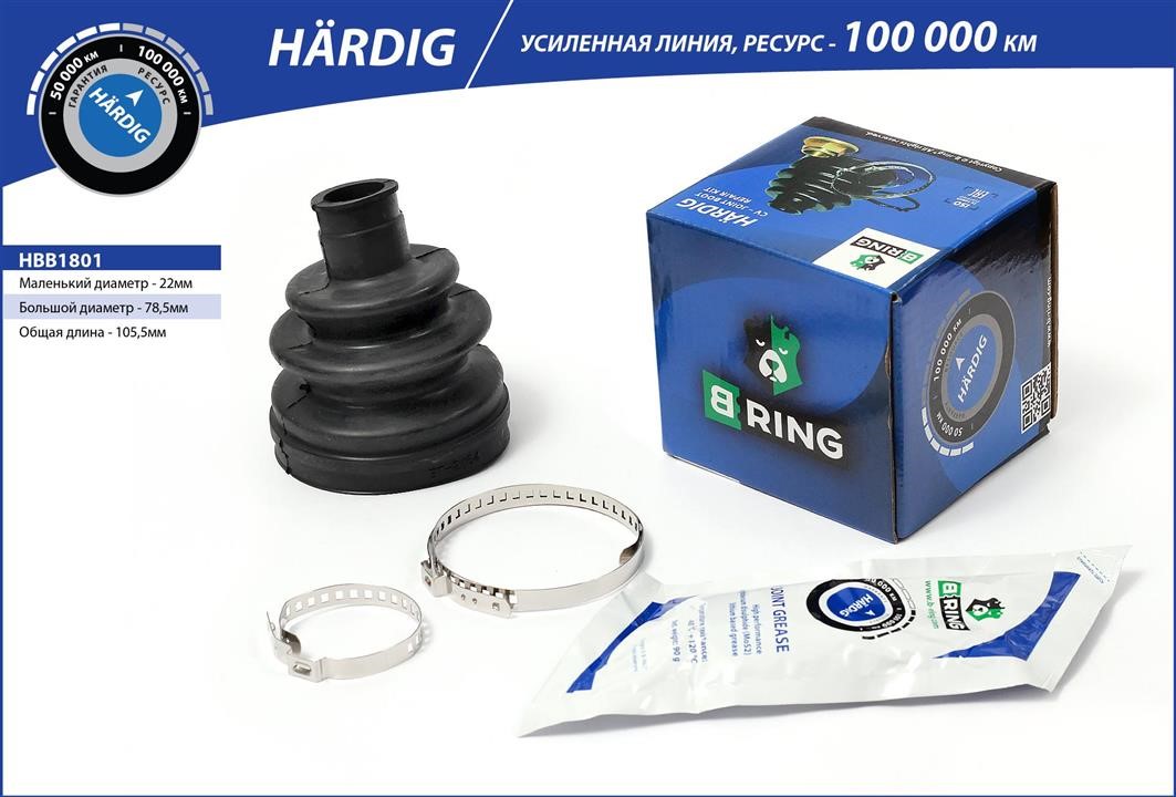 B-Ring HBB1801 Bellow, drive shaft HBB1801: Buy near me in Poland at 2407.PL - Good price!