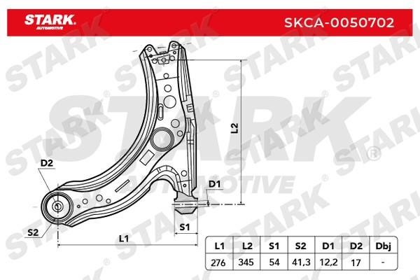 Stark SKCA-0050702 Рычаг подвески SKCA0050702: Отличная цена - Купить в Польше на 2407.PL!