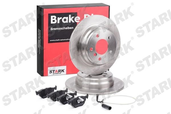 Stark SKBK-10990441 Brake discs with pads rear non-ventilated, set SKBK10990441: Buy near me in Poland at 2407.PL - Good price!