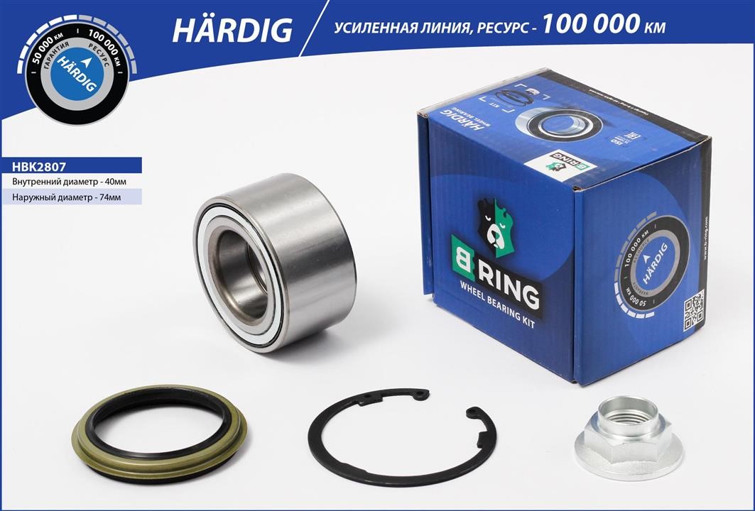 B-Ring HBK2807 Wheel bearing HBK2807: Buy near me in Poland at 2407.PL - Good price!