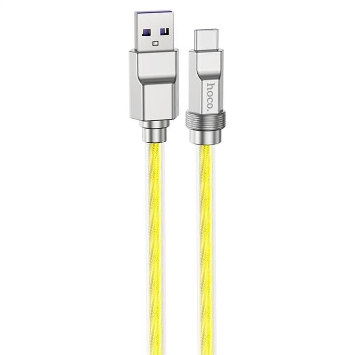 Hoco 6931474790064 Hoco U113 Solid 100W silicone charging data cable Type-C Gold 6931474790064: Buy near me in Poland at 2407.PL - Good price!